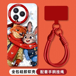 疯狂动物城适用于小米civi5pro手机壳全包防摔CIVI4可爱朱迪尼克3/2红色挂绳1S散热外壳MIX4后盖保护套xiaomi