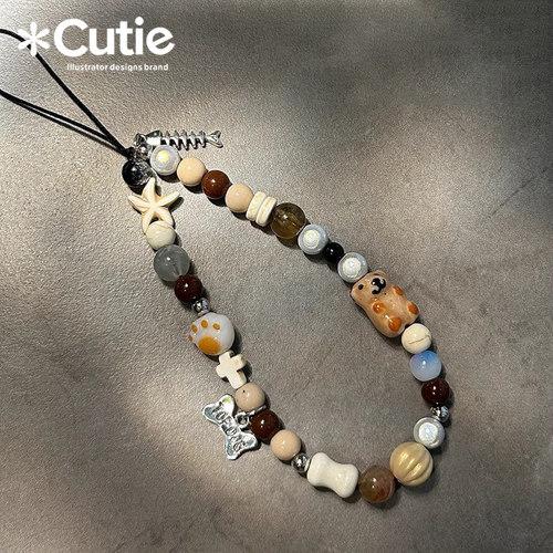 小萌儿手机链绳防丢高级感网红风