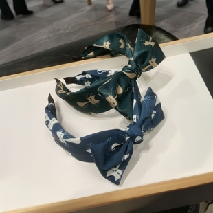 可爱猫咪发箍韩国简约甜美头箍成人蝴蝶结兔耳朵宽边发卡压发饰品