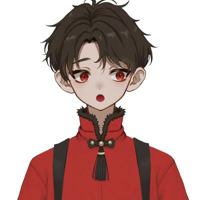 live2d虚拟主播成品狼毫小男孩皮套直播虚拟形象设计虚拟主播