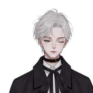 live2d虚拟主播成品泪眼猫泪男孩皮套直播虚拟形象设计虚拟主播