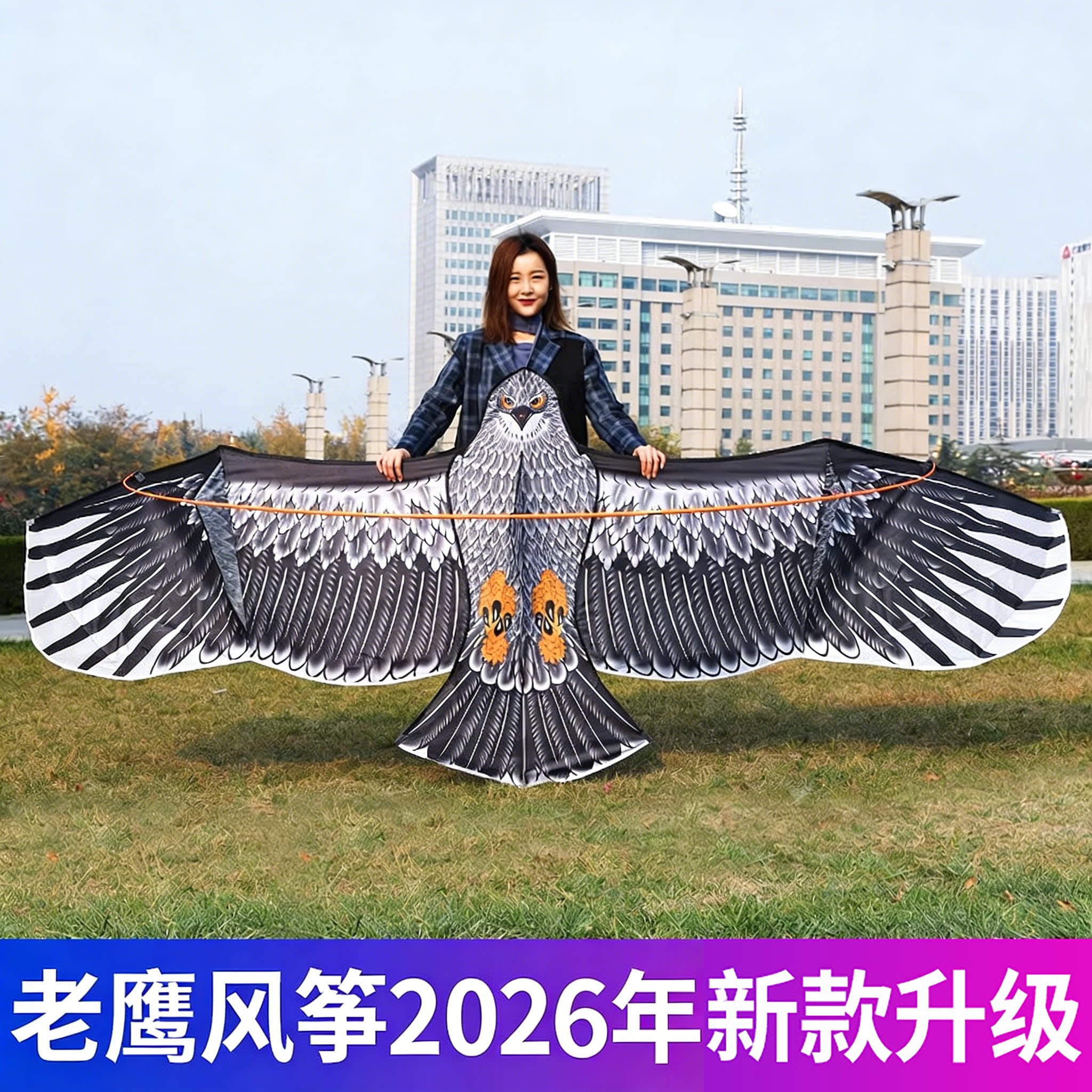 老鹰风筝大人专用新款2026微风易飞特大号成人大型专业级高端潍坊 - spacecycle旗舰店出品