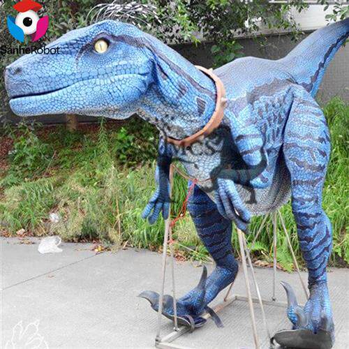 仿真恐龙皮套恐龙表演道具服游乐园景区暖场互动模型穿戴表演道具