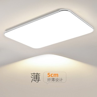 LED吸顶灯长方形遥控家用大气客厅灯具现代简约卧室灯阳台灯饰