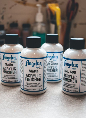 美国原装angelus翻新防水丙烯颜料安格鲁斯球鞋MLB鞋标防掉色固色保护剂
