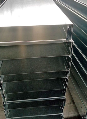 镀锌桥架铁明装线槽弱电布线金属穿线电缆桥架盖板300×1001.2