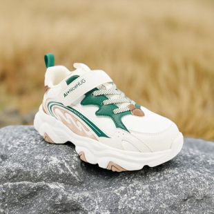 商场同款abckids童鞋2024冬季新品男女儿童二棉休闲跑步运动鞋