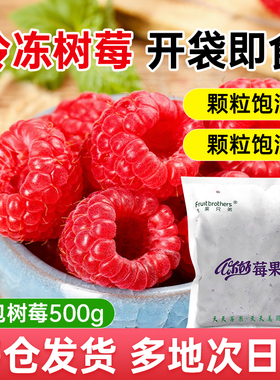 新鲜冷冻树莓速冻红树莓孕妇水果覆盆子代餐食品小规格包装