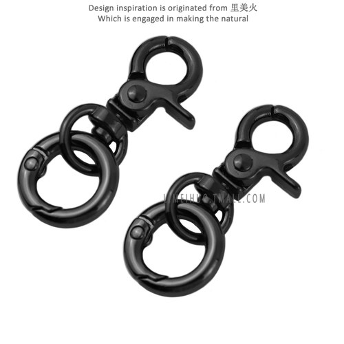 金属扣钥匙扣车饰扣龙虾扣饰品箱包DIY五金配件挂钩扣弹簧开口圈