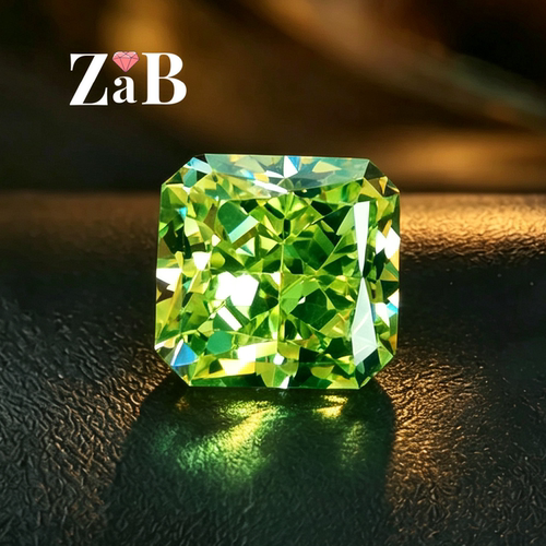 雷迪恩切割冰花切金绿宝石