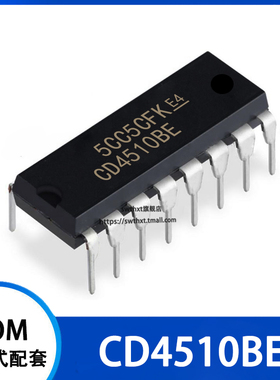 CD4510BE 直插DIP-16   逻辑-BCD计数器芯片