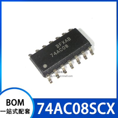 74AC08 74AC08SC 74AC08SCX 逻辑芯片 贴片SOP-14 3.9mm