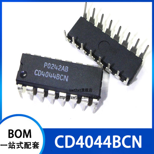 CD4044BCN 逻辑芯片 直插DIP-16