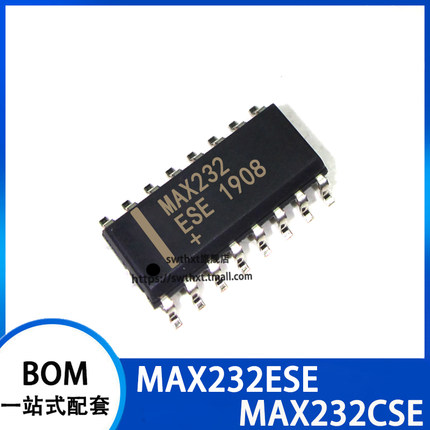 MAX232ESE MAX232CSE RS-232驱动器/收发器 贴片SOP-16