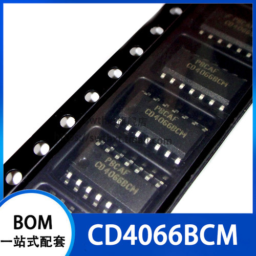 CD4066BCM CD4066BM CD4066 四路模拟开关芯片 贴片SOP-14