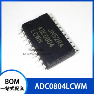 ADC0804LCWM ADC0804LCWMX 8位数模转换器 贴片SOP-20