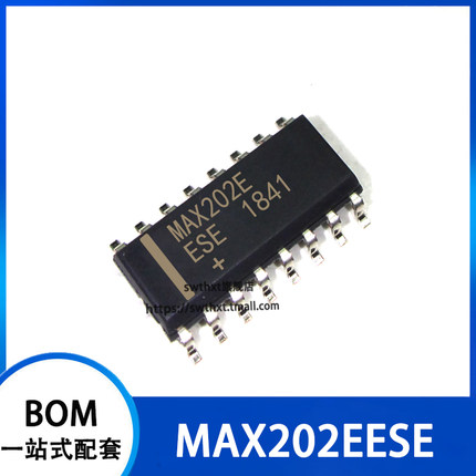 MAX202E MAX202EESE RS232收发器 贴片SOP-16