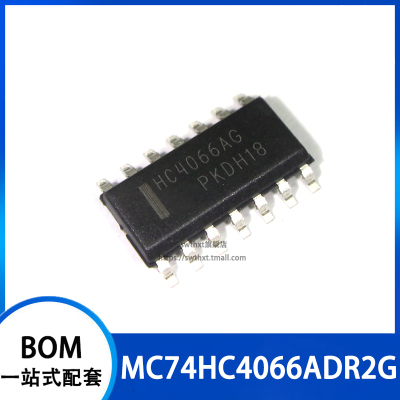 MC74HC4066ADR2G MC74HC4066AD 丝印 HC4066AG 贴片SOP-14 3.9mm