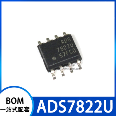 ADS7822U ADS7822U/2K5 模数转换器 贴片SOP-8