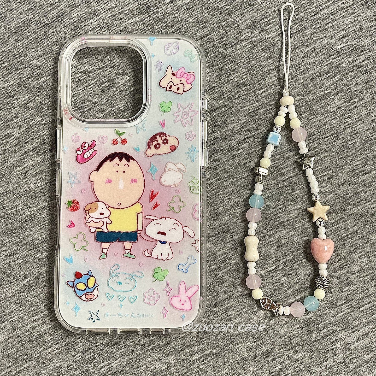 苹果16pro卡通阿呆手机壳