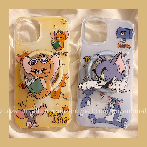 苹果iphone15promax磁吸卡通