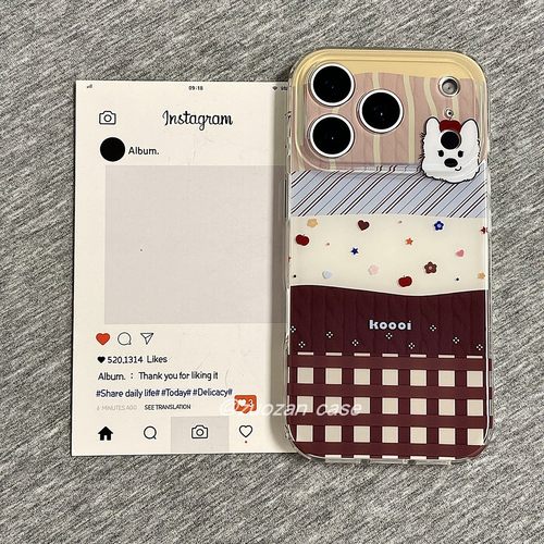 苹果17pro复古双层手机壳