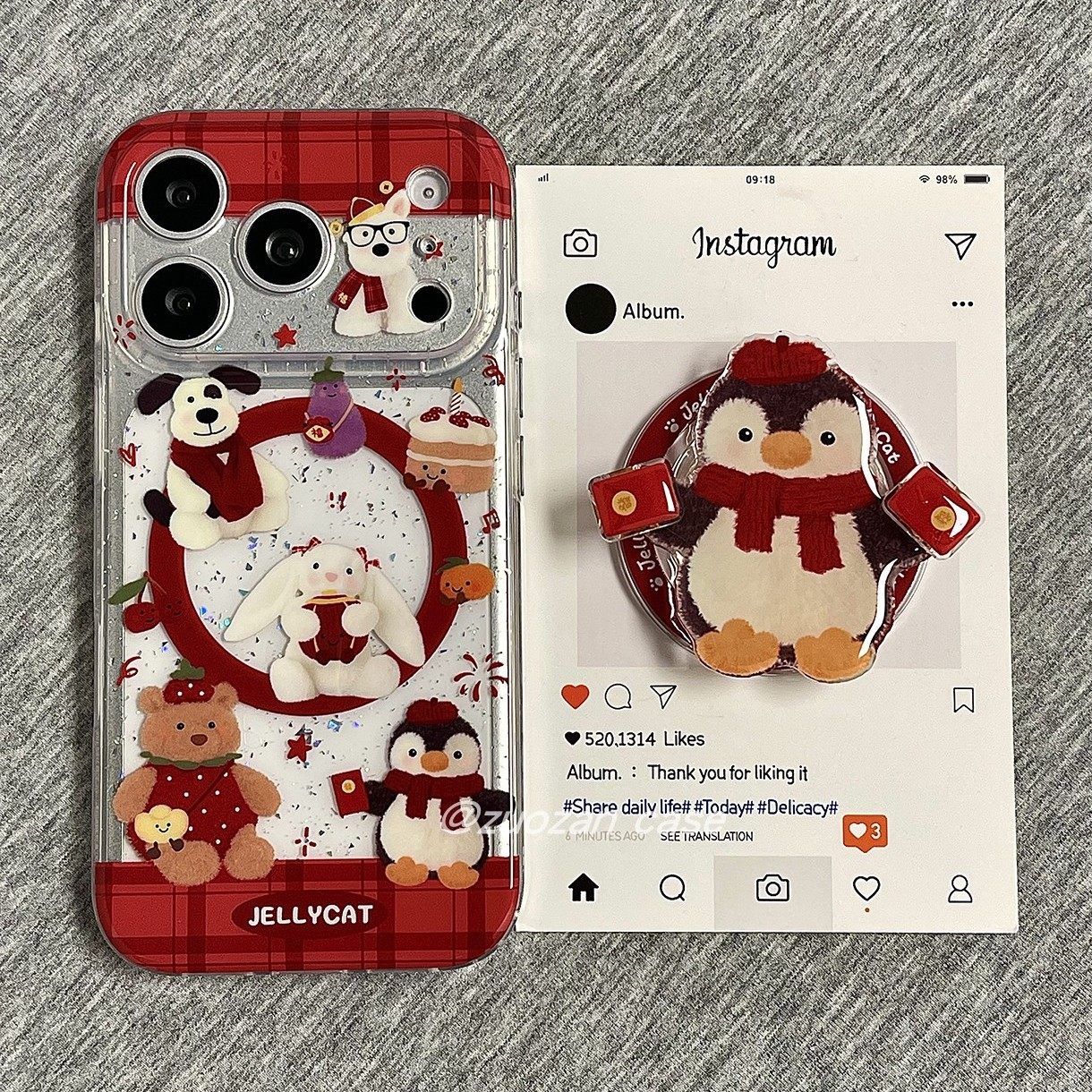 磁吸可爱jellycat红包动物企鹅适用苹果17promax手机壳iphone16pro新款15带支架14双层13女17全包防摔保护套,3C数码配件,手机保护套/壳,淘宝优惠券,粉丝福利购,淘宝优惠卷