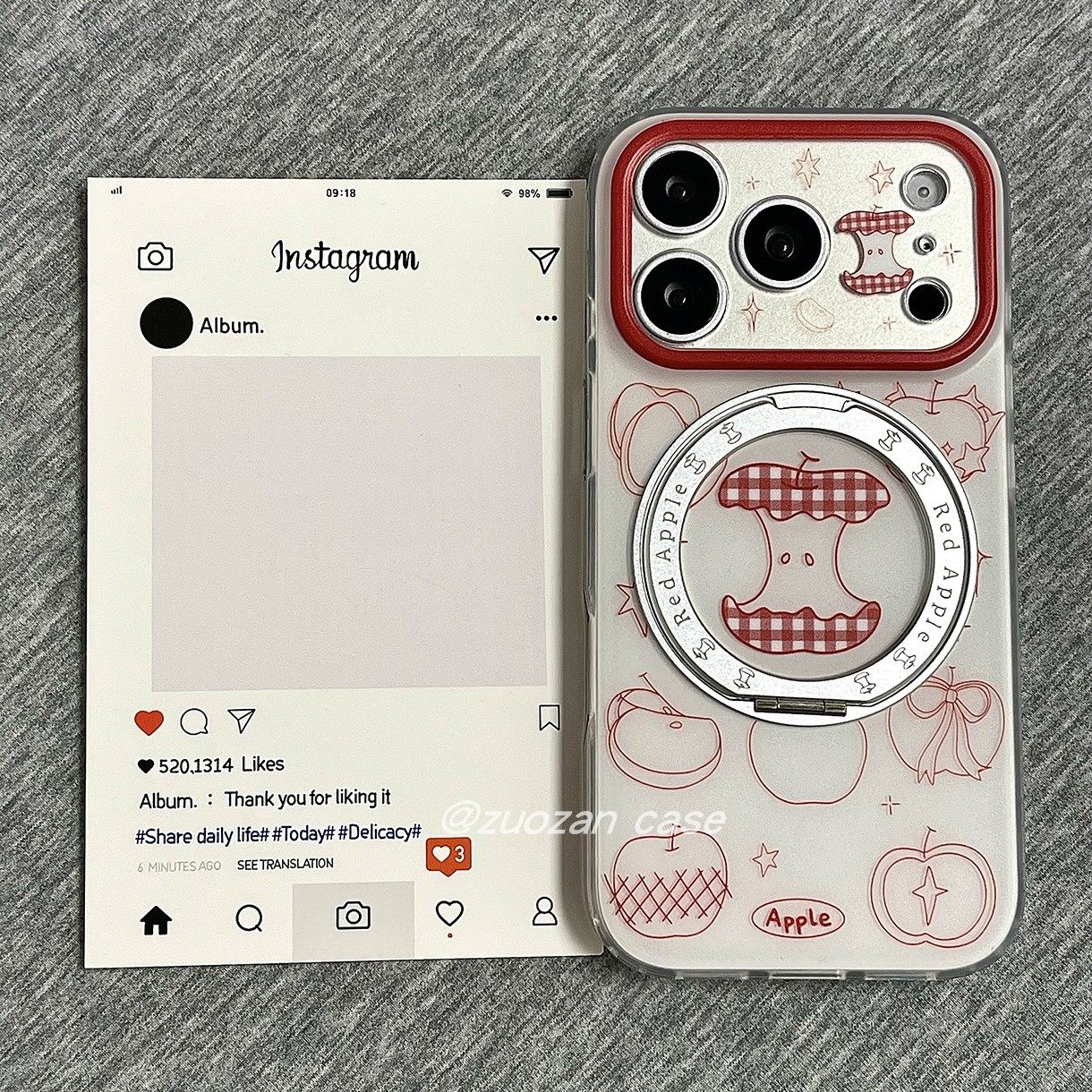 360旋转一体支点壳适用苹果17promax手机壳iphone1