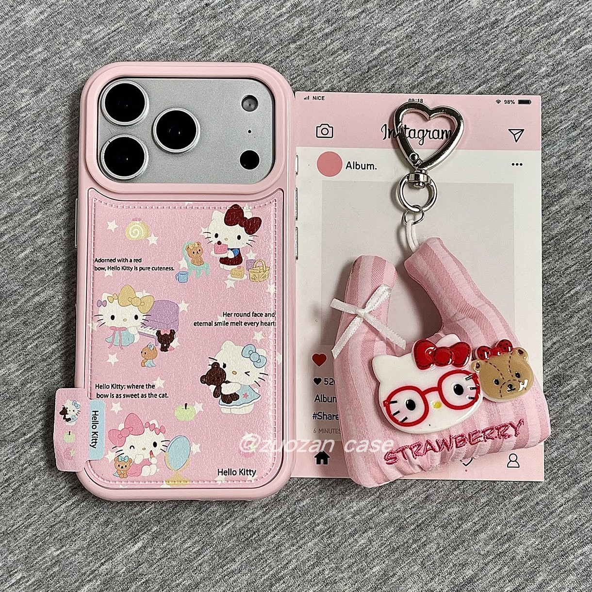 苹果17pro卡通猫咪手机壳