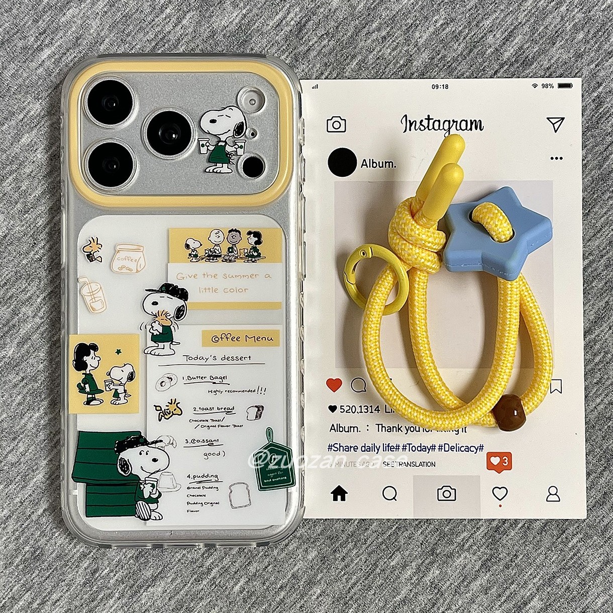 可爱卡通史努比的日常行程适用苹果17promax手机壳iphone16pro新款ip15个性创意pm女17全包防摔保护套带挂绳