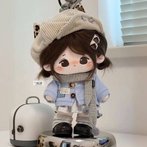 20cm新品1990s系列娃衣“雨滴套装”可爱蝴蝶结套装棉花娃娃衣服
