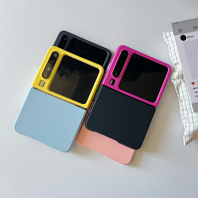 简约拼色华为purax磁吸壳