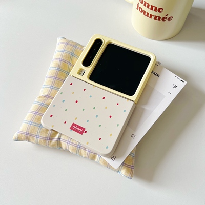 撞色彩波点华为purax硬壳