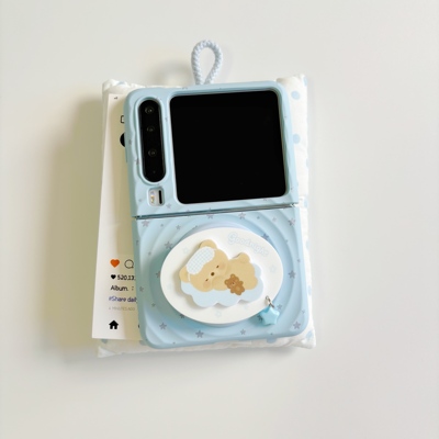 熟睡小熊适用于华为purax手机壳