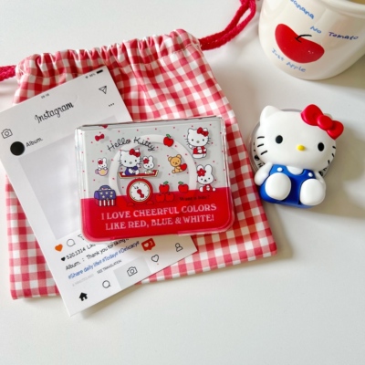 波点时钟kitty华为purax手机壳