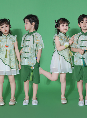 回正品牌全班统一着装爆款高端时尚上学夏季复古表演服套装88019