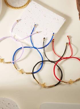 欧美跨境爱尔兰凯尔特结编织手链女时尚潮流不锈钢不掉色百搭手绳