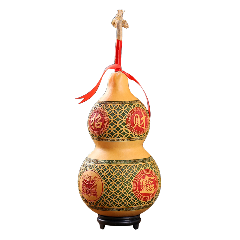 天然葫芦大葫芦摆件玄关客厅