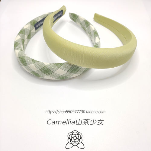学院风高颅顶发箍头箍