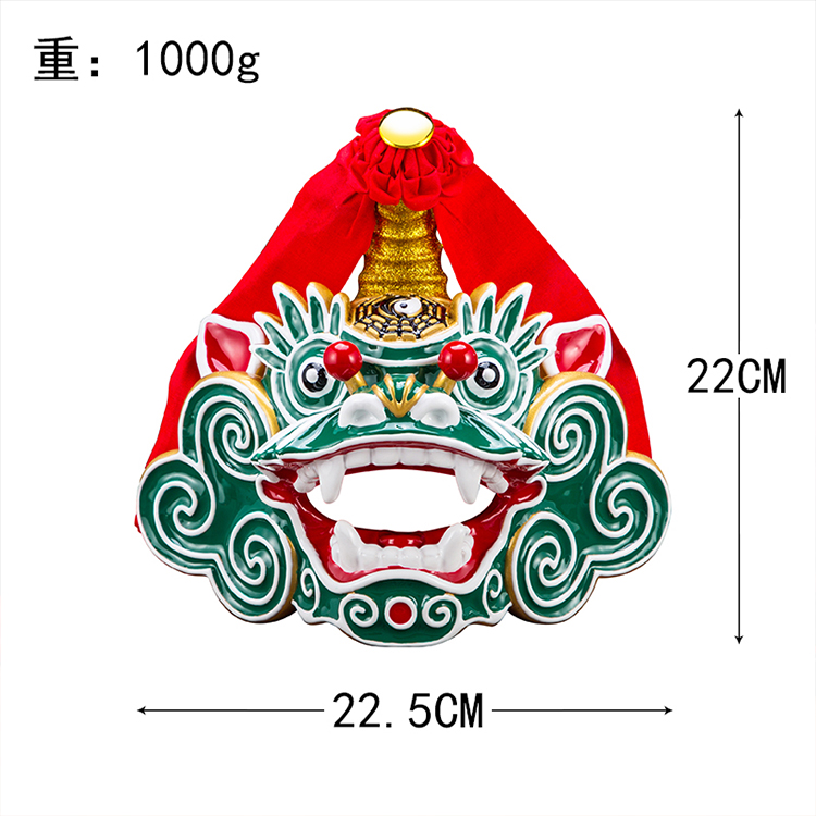 汕尾海陆丰虎狮旅游新年开灯摆件