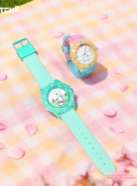 三丽鸥春野来信手表盲盒玉桂狗HelloKitty高颜值学生百搭女生腕表