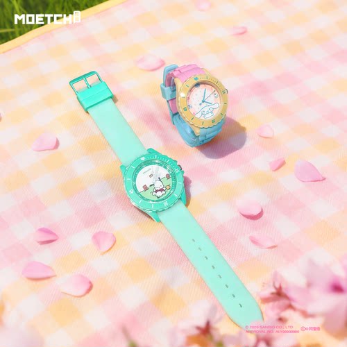 三丽鸥春野来信手表盲盒玉桂狗HelloKitty高颜值学生百搭女生腕表