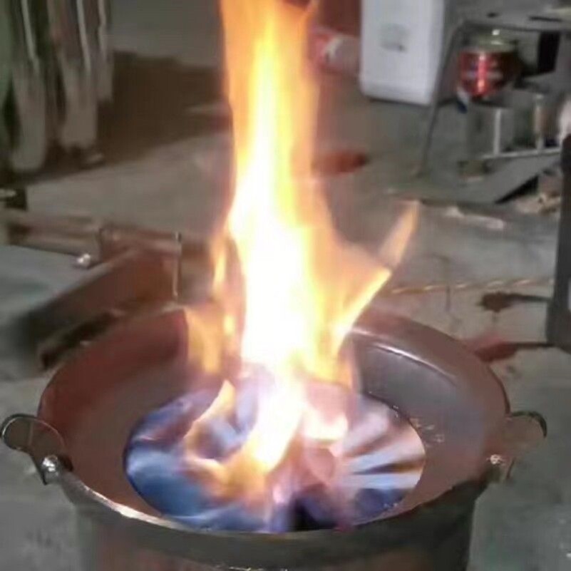 废机油燃烧炉网红室内废机油柴油猛火灶气化炉头家用无烟取暖炉子