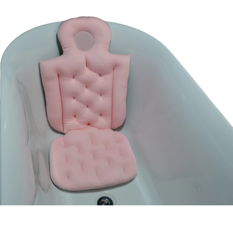 浴缸躺靠垫可坐可躺加厚防滑泡澡坐垫spa洗澡泡泡浴桶颈头枕腰靠