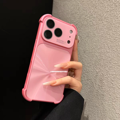 15promax四角防摔镭射极光全包壳