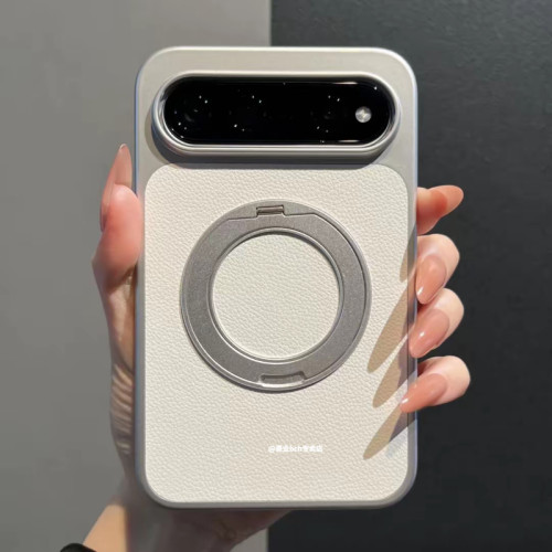 高档荔枝纹支点适用华为PuraXview手机壳新款360度旋转支架Pura x view阔直板保护套X View情侣女款全包防摔