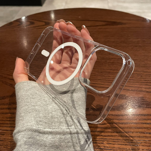 16pro亚克力不发黄磁吸硬手机壳