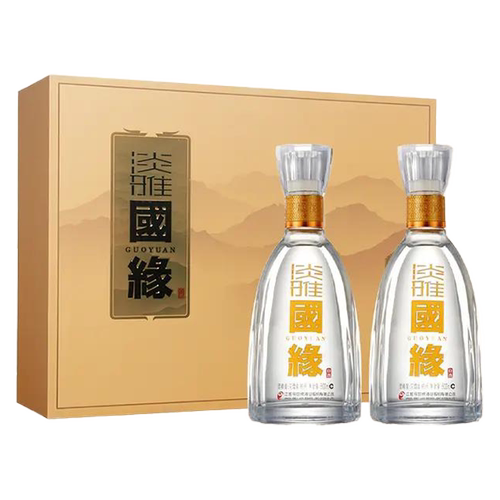 今世缘国缘淡雅42度礼盒装