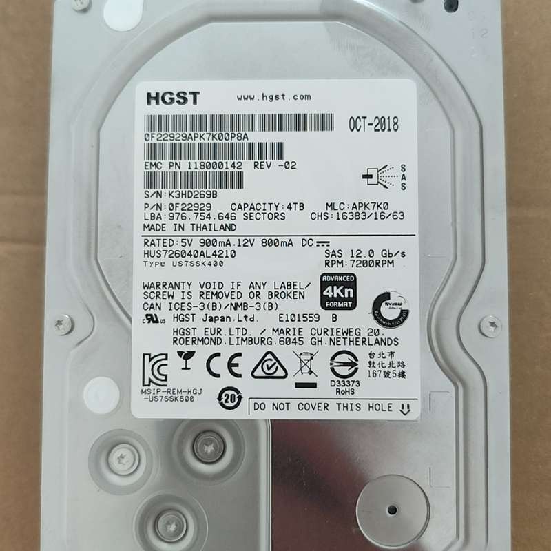 议价4160格式，日立4t sas可维修