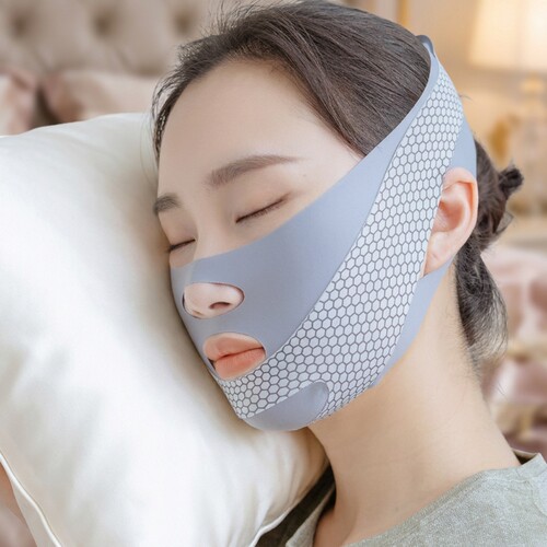 全脸提拉紧致法令纹睡眠面雕面罩